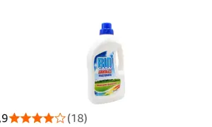 Flacone di ammoniaca profumata per bucato, ideale per igienizzare e rinfrescare i tessuti.