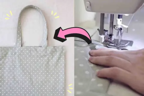 Borse in tessuto damascato: un tutorial per crearle con la macchina da cucire.