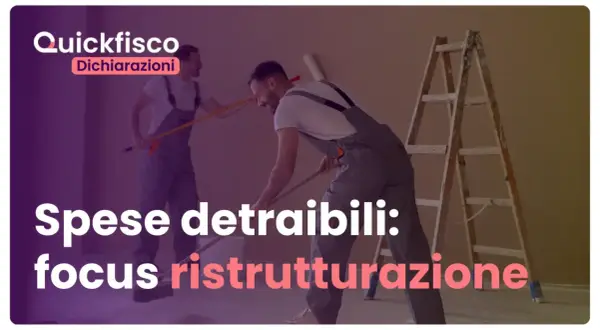 Operai al lavoro per la ristrutturazione. Scopri cosa bisogna fare per avere la detrazione fiscale del 50%.