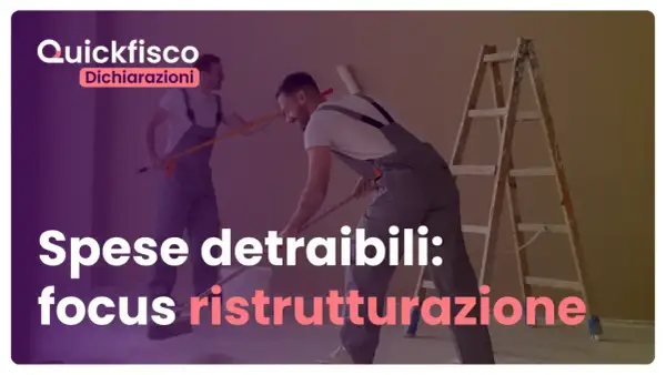 Operai al lavoro per la ristrutturazione. Scopri cosa bisogna fare per avere la detrazione fiscale del 50%.